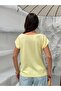 Women's Yellow Casual Knitwear Blouse Frv0190 - 6
