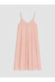 Trendlucky V-Neck Rope Strap A-Line Dress with Difference - 6