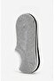 3-Piece Premium Invisible Seamless Short Booties Socks - Gray-Sihay-White - 2