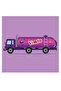 Vimto Themed Wall Art Purple/Pink/Black 30x30cm - 2