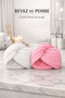 White 3-Piece Spa Care Set - Microfiber Terry (Towel Textured) Spa Towel, Hair Cap and Hair Band - 8