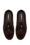 Women's Brown Lace-Up Tasseled Suede Leather Casual Shoes 26Sfd221610 - 4