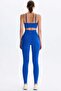 Basic Spor Hafif Tayt Canlı Cobalt - 3