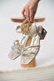 Gold Stone Women's Heeled Sandals Tr25My04C - 4