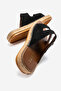 Matti Black Suede Buckle Lightweight Cork Sole Men's Slippers - 3