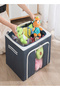Foldable Fabric Storage Box with Transparent Window – 42x40x60cm - 4