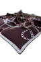 Tivil Silk Scarf 2026 Summer Season 2021-018 Brown - 3