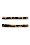 Leopard Patterned 2-Piece Automatic Buckle Set - 11 cm - 2