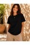 Women's Oversize T-Shirt Unprinted Printed 100% Cotton T-Shirt Comfortable Fit