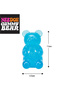 Gummy Bear – Jelly Sensory Toy -Blue- Color May Vary (Pack of 1) - 3