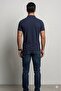 Polo Collar Pure Cotton Fabric Regular Fit T-Shirt - 3