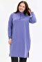 Stand collar two thread zippered tunic - 4