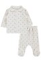 Yıldız Empirme 3-12 Months Pajama Set - Brown - 4