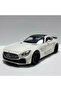 1:36 Mercedes Amg Gt R White Diecast Metal Toy Car Openable Door Pull and Go - 2