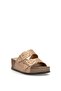 Elit Asern1701S Women's Flat Slippers Tan - 3