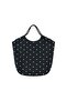 Polka Dot Polyester Tote Bag - 3