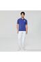 Men’s Slim Fit 3D Lion Embroidery Lycra Pique Polo - 2