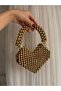 Beaded Heart Bag - Heart Evening Dress Bag - Heart Bag - 3