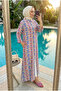 Women's Buttoned Hijab Shirt Dress - 2