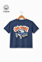 Truck Printed Casual Short Sleeve Summer Boy's T-Shirt - 2