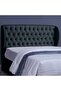 PLUTO HEADBOARD CHANEL DARK GREY L-140 : H-125 CM