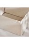 York Canvas Storage Basket 27.9x38.1x20.3cm- Cream - 2