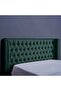 NEPTUNE HEADBOARD CHANEL OLIVE GREEN L-140 : H-125 CM - 2