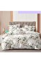 Premium Queen Size Fitted Bedsheet with 2 Pillowcases – Modern Design – Deep Pocket (180x200+35 cm)