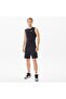 Men's Slim Fit Sportsman Sleeveless Black Tank Top - 3