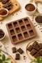 Set of 4 Silicone Cake, Chocolate, and Praline Molds |   9-Piece Hemisphere Set, 12-Piece Baton Set, 15-Piece Mini Baton Set, 6-Piece Mini Muffin Set |   Bpa Free, Fda Compliant - 5