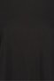 Women Crew Neck Short Sleeve Brand Logo T-Shirt, Black - 5