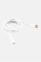USB-A To Lightning Durable Charging Cable, White - 3