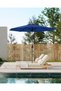 9FT Heavy Duty Patio Umbrella, 8-Rib Steel Frame with Crank & Tilt, UV Protection Sunshade with Fade Resistant Waterproof Polyster Canopy for Outdoor Table (Turquoise Blue) - 6