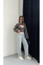 Trendy High Waist Boxer Detail Scater Fit Denim Jean Pants-Trendy High Waist Boxer Detail Scater Fit Denim Jeans - 2