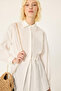 Flower-Detail Poplin Shirt - 2