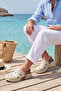 Terra Strata: Men's Double Sole Beige-Brown Comfort Clog Men's Slippers - Sporty with Buckle Back Strap - 2