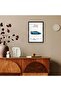 Premium Canvas Digital Print Wall Art A3 Framed Poster for Home Office Decor Gift Piece - 2