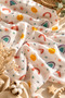 Multi-Purpose Muslin Blanket, Muslin Baby Blanket, 100% Cotton Single Layer Muslin Cloth, 90X90 cm Sun - 2