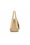 Women's Mini Leather Handbag with Shoulder & Crossbody Strap 20x14x9 cm - 3