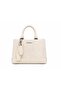 Women's Mini Leather Handbag with Shoulder & Crossbody Strap 20x14x9 cm