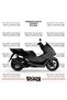 ملصق تزييني لدراجة هوندا PCX 2025، طقم جاهز لتزيين المحرك بلونين، جودة عالية