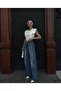 Blue Washed Straight Jean Trousers - 33502