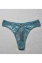 Tül Detaylı Tanga String - 8