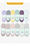 Plain Bamboo Babet Summer Cotton Comfortable Women's Socks 12-Pack - 4