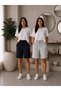 2-Piece Women's Pajama Shorts, Lace-Up, Comfortable Model, Light Fabric, Maximum Comfort - 6