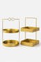 Luna & Muffin Set - Gold Metal Organizer - Multi-Purpose Organizer - 3