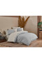 Premium Double Yarn-Dyed 100% Organic Cotton Duvet Cover Set