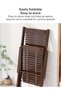 Balcony Rocking Chair, Lazy Lounge Chair, Nap Chair, Foldable Wooden Chair Leisure Lunch Break Chairs 115*86*69 Cm - 7