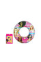 Barbie Inflatable Swim Ring - Heavy Duty Durable Pool Float Tube for Kids and Toddlers - 3