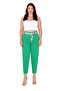 Plus Size Mom Belted High Waist Cotton Women's Pants
